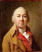 Joseph Siffred Duplessis Self portrait oil painting